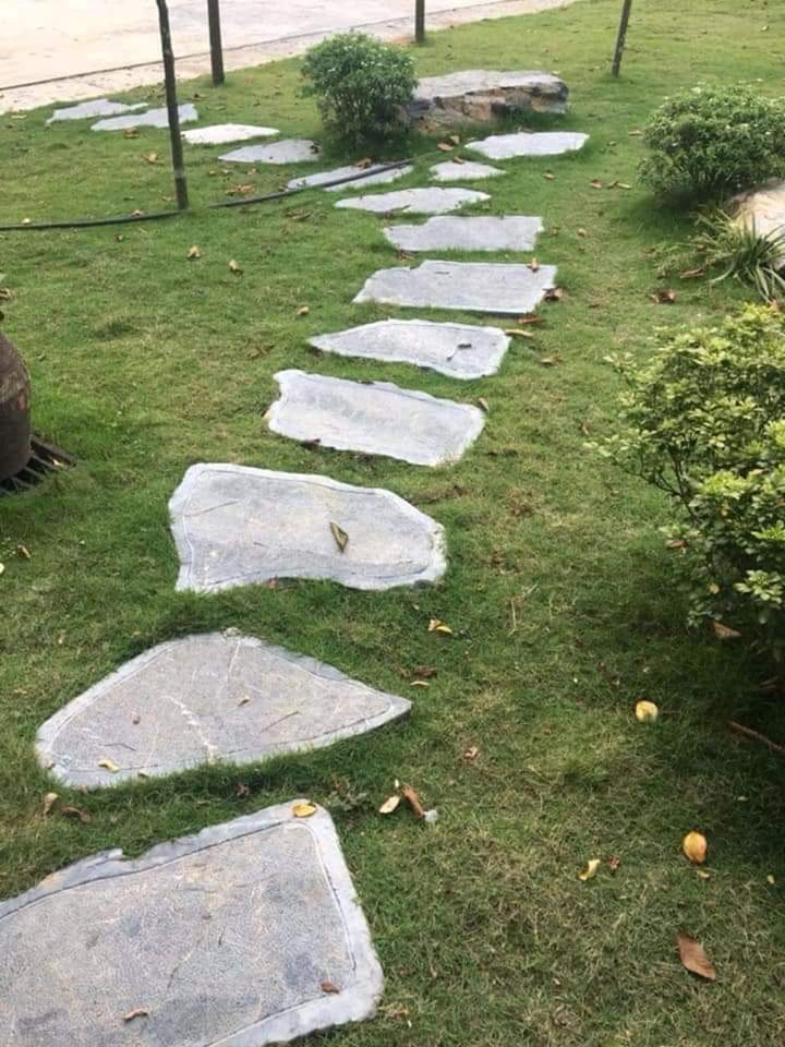 Thi công bước dạo sân vườn