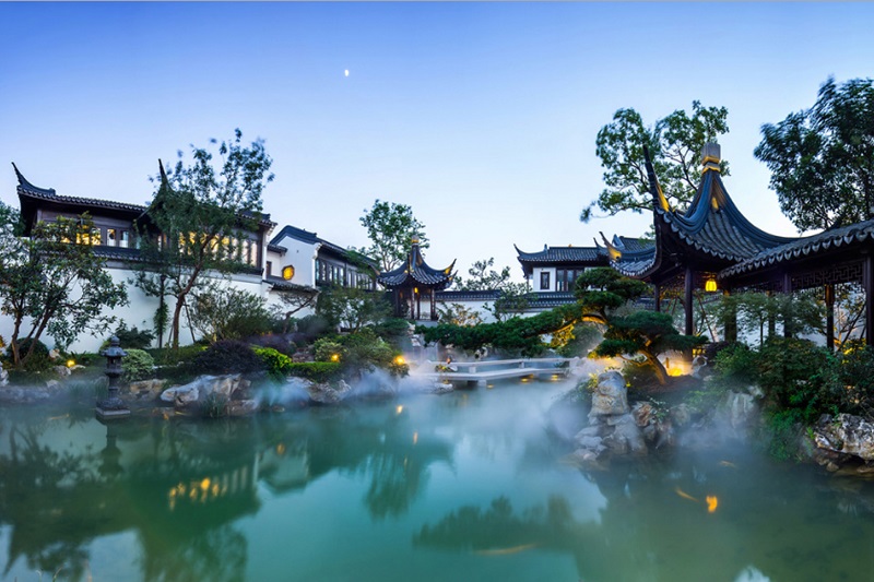 Phong cách thiết kế sân vườn kiểu Trung Quốc