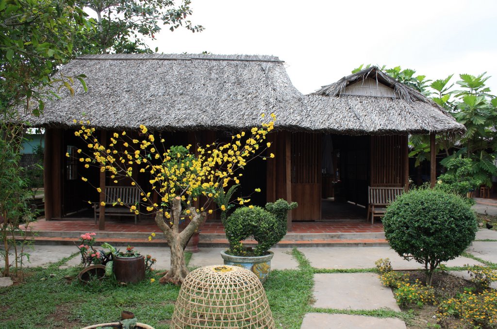 Phong cách thiết kế sân vườn kiểu truyền thống Việt Nam