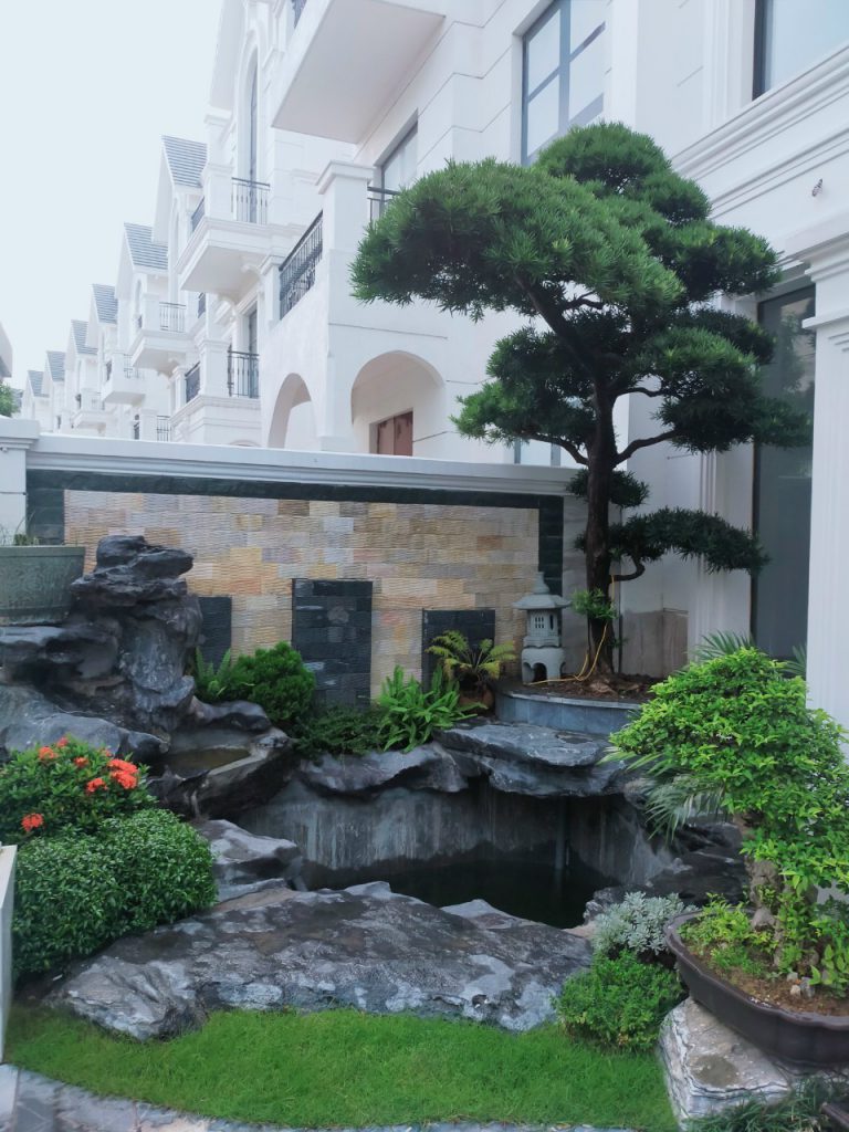 Cảnh quan đá lũa vườn Nhật