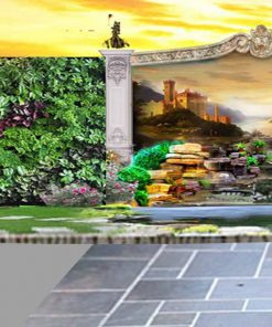 Tranh tường đắp phù điêu